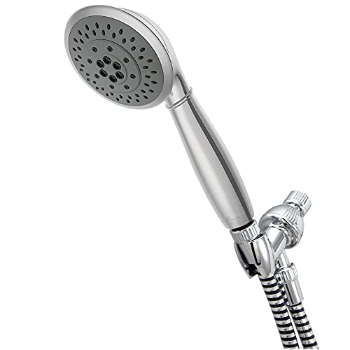 Regadera de mano Kingston Brass KX2528 5 ajustes níquel cepillado miniatura 1