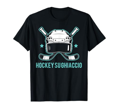 Eishockey Su Ghiaccio News Style Ice Hockey Drop Pot T-Shirt Eishockey Su Ghiaccio News Style Ice Hockey Drop Pot T-Shirt
