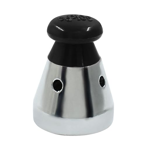 LifCratms Pressure Cooker Relief Jigger Valve, Black Universal Pressure Cooker Safe Regulator 80KPA Replacement Exhaust Valve Accessories for Weight Pressure Control (1Pcs)