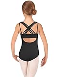 Zaclotre Ballet Leotard for Girls Crisscross Straps Gymnastic Outfits Hollow Back Dance Leotards