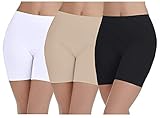 Vanity Fair Women's Smoothing Slip Short (3 Pack)
