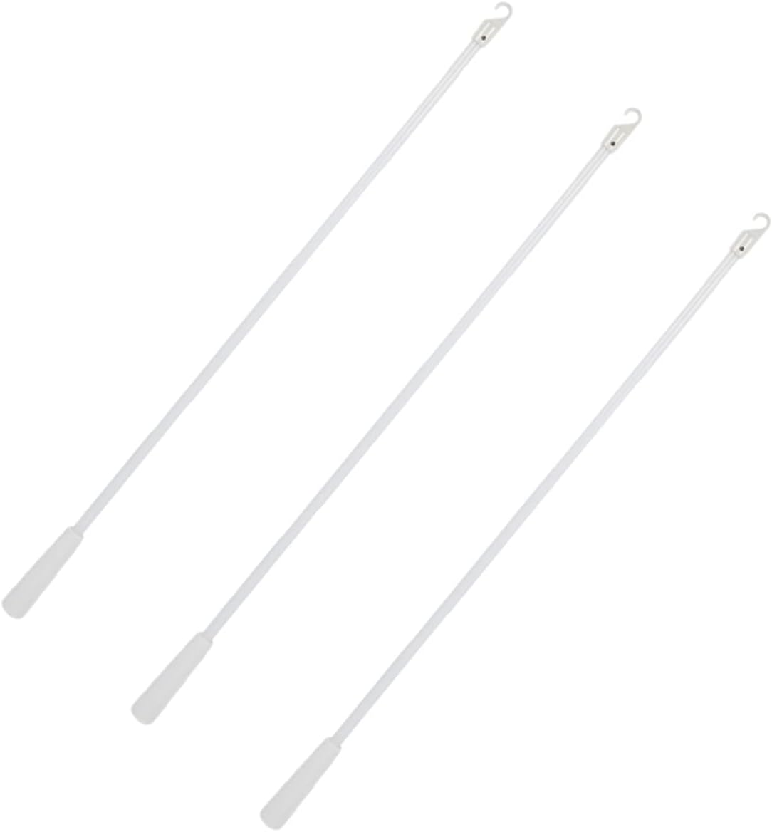 IMIKEYA 9pcs Blind Accessories Vertical Blind Stick Long Stick Opener Pole No Tools Needed for Window