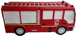 Bricabreizh Salvadanaio auto dei pompieri