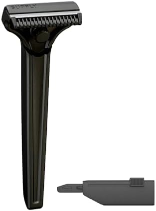 SUPPLY Single Edge SE Injector Safety Razor for Men – Matte Black