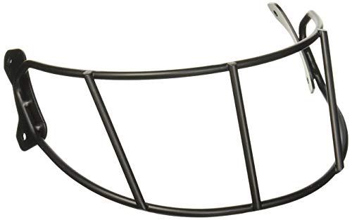 Mizuno Softball F6 Fastpitch Facemask | Compatible with F6 Batting Helmet,Black by Mizuno - Used condition - US$11.58