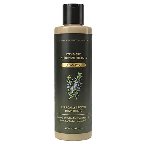 Image of Anti Hair Thinning Shampoo - Strengthening Volume Hair Shampoo | Gentle Nourishing Care - 114 g Shampoo Against Hair Breakage and Frizz for Sensitive Scalp for Daily Use for Fuller Hair