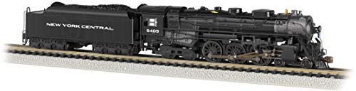 Bachmann Trains - 4-6-4 Hudson - DCC ECONAMI Sound Value-Equipped Locomotive - New York Central #5405 (Later, Gothic Lettering) - N Scale (53651)