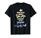 Dolly Parton Find Out Who You Are T-Shirt - Unisex Adult, Black, Small, Short Sleeve, Classic Fit, Round Neck