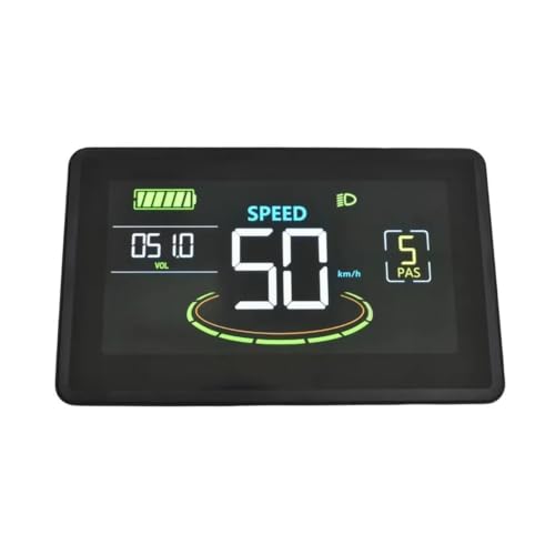 Pantalla LCD para patinete con conector USB SM de 6 pines y voltaje variable 5