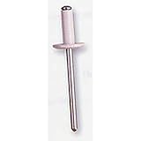 4,0x10 mm. Blanco. Bralo S1010BL4010 - Remache aluminio blanco minicaja 50pcs. 4x10 B