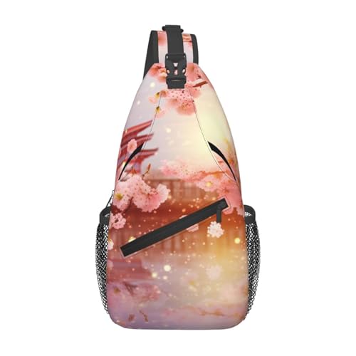 Bolso Cruzado Cherry Blossoms para Hombre y Mujer miniatura 1