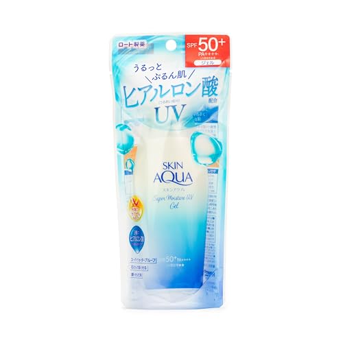 SKIN AQUA® Protetor Solar Facial UV SUPER MOISTURE GEL - FPS50 proteção UVA e UVB 110g