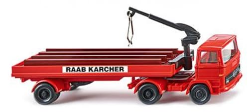 Wiking 050207 H0 Camión de material de construcción (Mercedes Benz) Raab Karcher Pista HO 1:87