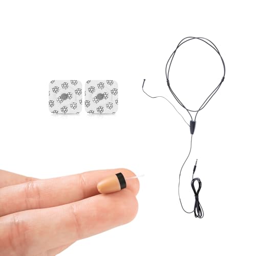 CooMax Oreillette Espion Invisible Casque sans Fil VIP Pro Microphone pour Examen - Micro Écouteur Espion Caché Appels Mobiles dans l'oreille Tricher...