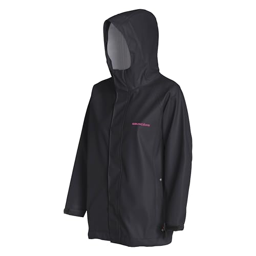 Grundéns Women’s Neptune Commercial Fishing Jacket | Waterproof, Adjustable, Black, Medium