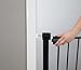 Safety 1st Easy Install 28'' Walk Thru Gate, Fits Between 29'' and 38'', Black, 1-Pack,(GA105CBLK)