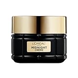 L'Oréal Paris - Midnight Crème Age Perfect Renaissance Cellulaire - Crème de Nuit Régénérante Anti-Âge - Soin Visage Anti-Rides, Fermeté, Confort - Tous Types de Peaux - 50 ml