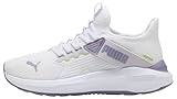 PUMA Damen Softride Enzo 5 Slip Tech WNS Straßenlaufschuh, Weiß-Lavendel, Pop-Lilac Luster-Apfelspritz, Größe 39, Puma White Lavendar Pop Lilac Luster Apple Spritz, 39 EU