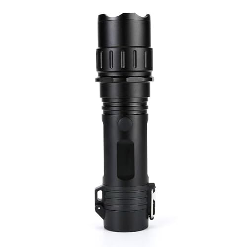 Zanmus Gootatic VoltGuard V95 Torch Rechargeable Flashlight 2-in-1 LED Torch 150-Lumen Compact Handheld Light Portable Aluminum Flashlight for Outdoor Travel & Emergency Use (1)
