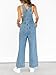 Cicy Bell Womens Bib Denim Overalls Loose Fit Wide Leg Revolt Jeans Jumpsuits Summer Work Outfits with Pockets