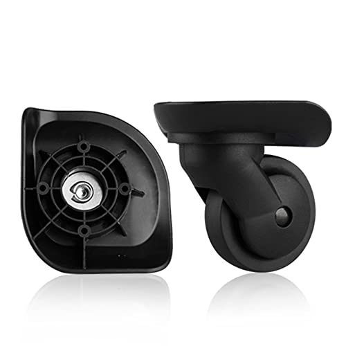 Luggage Wheels,Universal Luggage Casters,1 Pair Luggage Wheel Replacement Spare Spinner Caster for Suitcase Wheel Repair (W126)