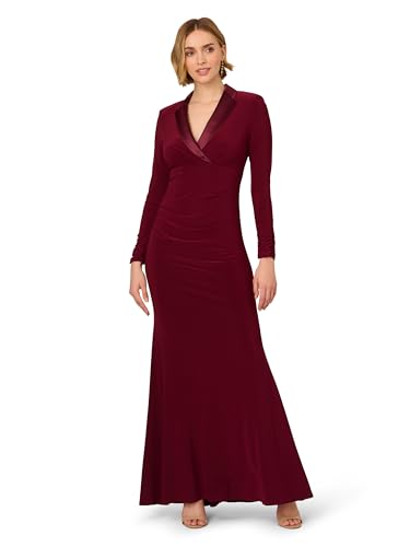 Image of Adrianna Papell Women's Tuxedo Long Dress