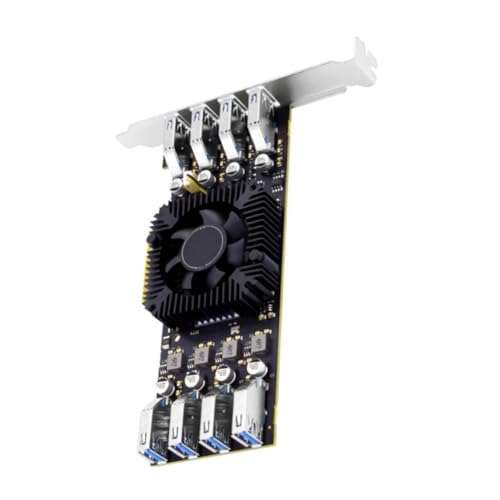 Tarjeta PCIe USB 3.2 de expansión PCI-e a 8 puertos USB3.0 para PC 4