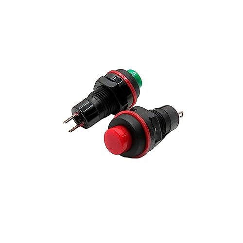Petit bouton-poussoir DS-213 réactif sans verrouillage vert pour panneau
