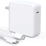 Mac Book Pro Charger - 100W USB C Charger Power Adapter Compatible with MacBook Pro 16, 15, 14, 13 Inch, MacBook Air 13 Inch, iPad Pro 2021/2020/2019/2018, Included 7.2ft USB C to C Cable