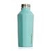 Corkcicle Canteen Classic Collection-Water Bottle & Thermos-Triple Insulated Shatterproof Stainless Steel, 9 oz, Gloss Turquoise