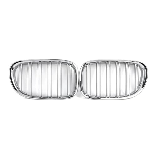 Grille de calandre chromée pour BMW Série 7 F01 F02 style double lamelle prestige