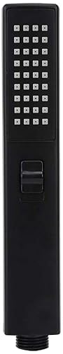 Housler Pommeau de douche carré noir mat Cover