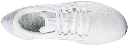 Nike Air Zoom Pegasus 38 Women's Running Shoes in White/Pure Platinum/Wolf Grey/Metallic Size 6