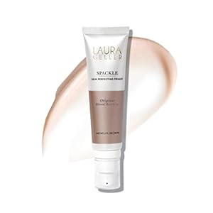 LAURA GELLER NEW YORK Spackle Primer – Ethereal Rose Glow – Super-Size 2 Fl Oz – Hyaluronic Acid Makeup Primer for Mature Skin