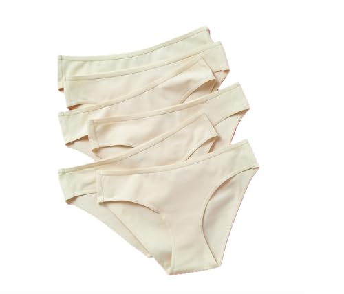 Yellowberry Girls' 6PK Cotton Underwear Bikini Hipster