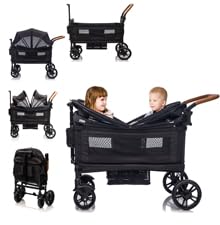Stroller Wagon for 2 Kids - Lightweight Folding Wagon