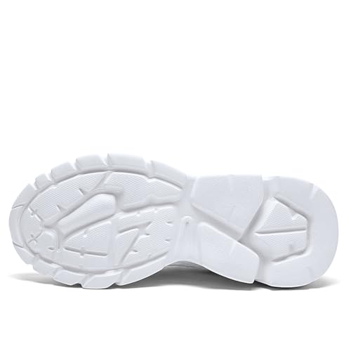 Image of Men's Slip on Walking Shoes Tennis Running Sneakers Lightweight Breathable Casual Soft Sole Comfort Work Gym Trainers