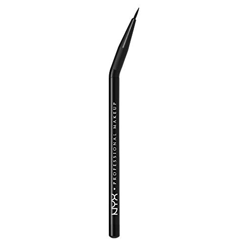 NYX Professional Makeup NYX Professional Makeup brocha de Ojos biselada Pro Angeles Eyeliner Brush 11 de Fibra, Mujer, Multicolor, Talla única