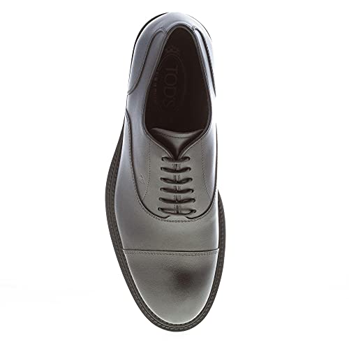 Tod's Uomo Scarpa Francesina in Pelle Liscia Nero