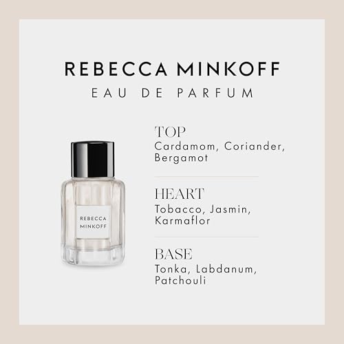 Rebecca Minkoff EDP Perfume for Women - Captivating Fusion of Jasmine, Bergamot, Patchouli & Musk - Long-Lasting Fragrance – Gift for women - 100 ml