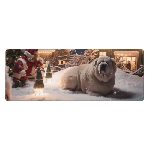 Tapis de souris de jeu base caoutchouc antidérapant 80 x 30 cm