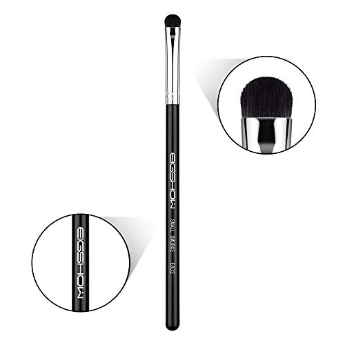 Curved Smudge Eyeshadow Makeup Brush, Eigshow Round Top Kabuki Synthetic Bristles, Smudge Eye Shadow Perfect For Smokey Eye/Cat Eye(Curved Smudge Eyeshadow Brush) #TOP1