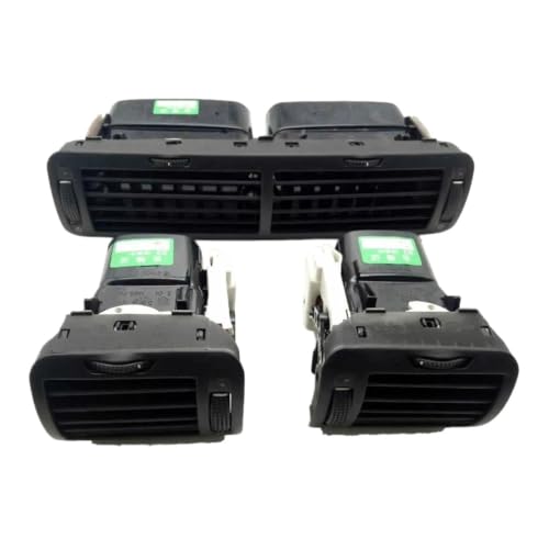 Rejillas de ventilación de aire acondicionado frontal para salpicadero de Passat B5 6