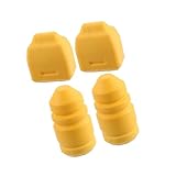 HEROFFIX Car Front Rear Jounce Bumper Stop Axle Bumpers Set 52088256 52088352 for Grand Cherokee WJ 1999-2004 Replace Parts