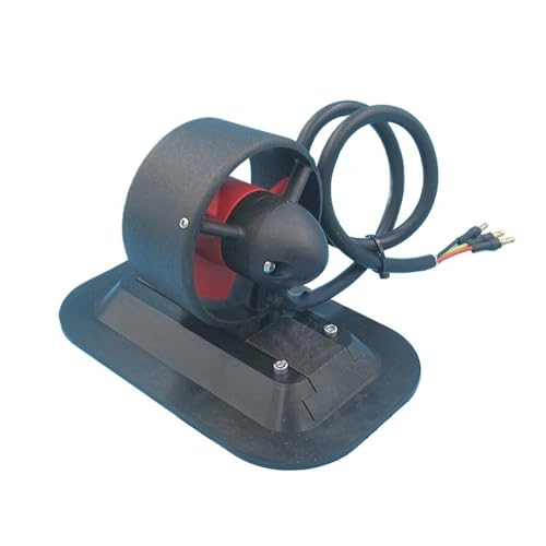 Kit De Propulsor Submarino T60 con Placa De Montaje – Motor Sin Escobillas 12V 860KV 300W para Kayak Eléctrico, Tabla De Surf Y Barcos RC(CCW)