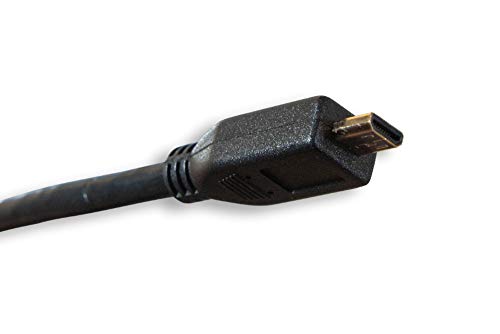 Cablelera Micro Hdmi To Hdmi 34Awg 1', Black Color (Zc95B1Mm-01) #TOP3