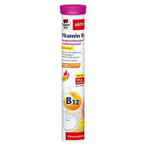Doppelherz Vitamin B12 Brausetabletten 15er Cover