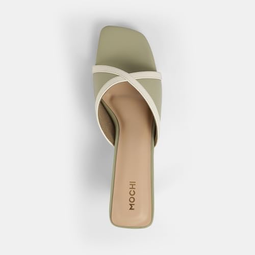 Image of Mochi Women's Stylish Kitten Heel Slides