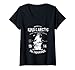 Femme Navire d'endurance Shackleton Antarctique T-Shirt avec Col en V