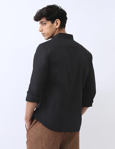 Image of Urbano Fashion Men's Cotton Full Sleeve Regular Fit Casual Solid Shirt
